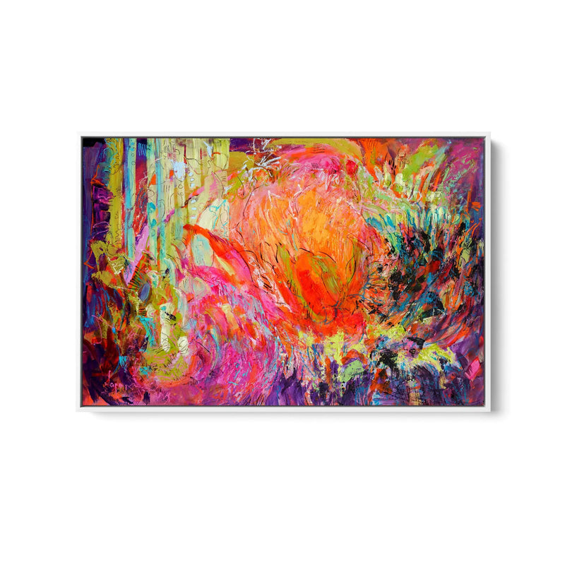 Blossom Joy by Dorothy Fagan  - Stretched Canvas Print or Framed Fine Art Print - Artwork I Heart Wall Art Australia 