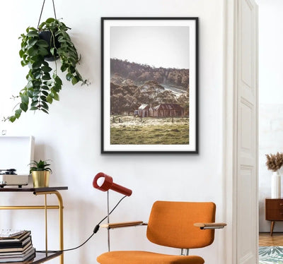 Blue Mountains - Australian County Photographic Landscape Art Print - I Heart Wall Art - Poster Print, Canvas Print or Framed Art Print