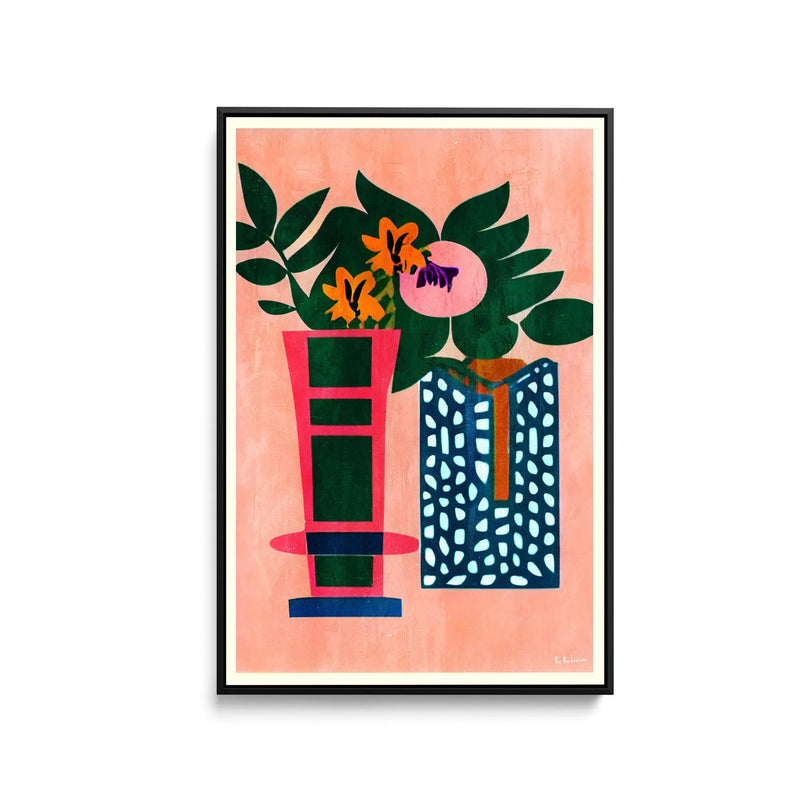 Bonjour, Mi Amor by Bo Anderson - Stretched Canvas Print or Framed Fine Art Print - Artwork I Heart Wall Art Australia 