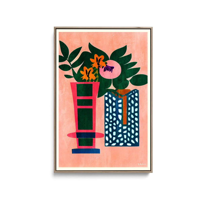 Bonjour, Mi Amor by Bo Anderson - Stretched Canvas Print or Framed Fine Art Print - Artwork I Heart Wall Art Australia 