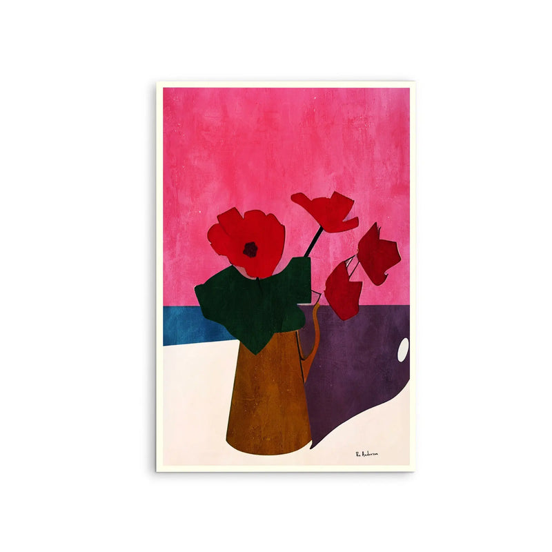 Bonsoir, Cherie by Bo Anderson - Stretched Canvas Print or Framed Fine Art Print - Artwork I Heart Wall Art Australia 