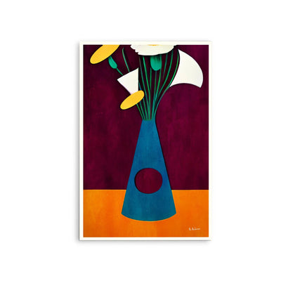 Bouquet No.41 by Bo Anderson - Stretched Canvas Print or Framed Fine Art Print - Artwork I Heart Wall Art Australia 