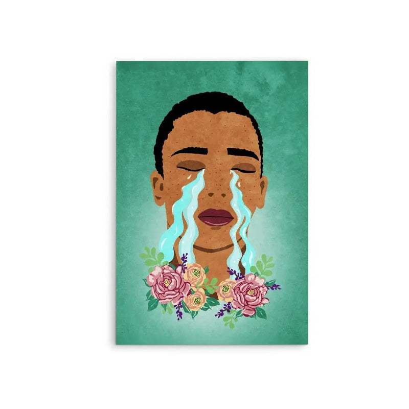 Boys Do Cry by Raissa Oltmanns - Stretched Canvas Print or Framed Fine Art Print - Artwork - I Heart Wall Art - Poster Print, Canvas Print or Framed Art Print