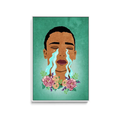 Boys Do Cry by Raissa Oltmanns - Stretched Canvas Print or Framed Fine Art Print - Artwork - I Heart Wall Art - Poster Print, Canvas Print or Framed Art Print