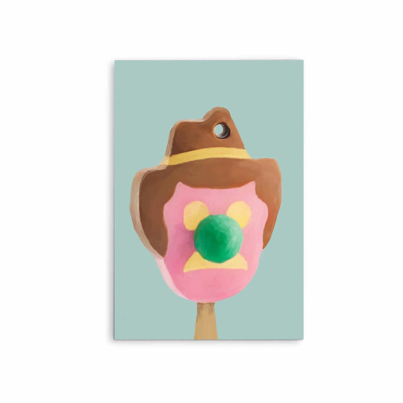 Bubble O Bill - Stretched Canvas Print or Framed Fine Art Print - Artwork I Heart Wall Art Australia 