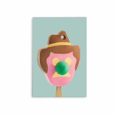 Bubble O Bill - Stretched Canvas Print or Framed Fine Art Print - Artwork I Heart Wall Art Australia 