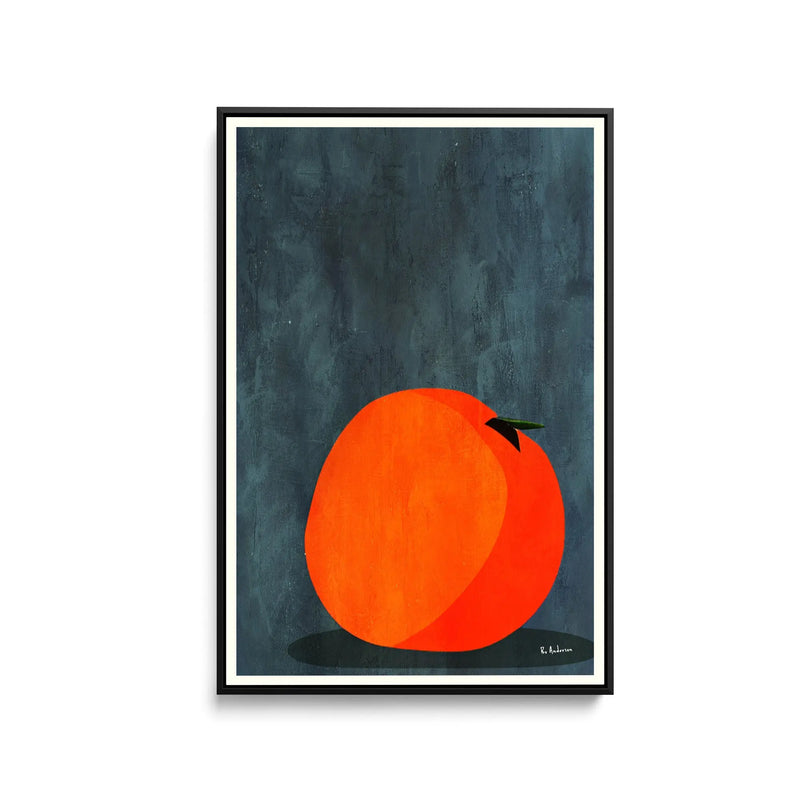 Calmly Sleeping Apple by Bo Anderson - Stretched Canvas Print or Framed Fine Art Print - Artwork I Heart Wall Art Australia 