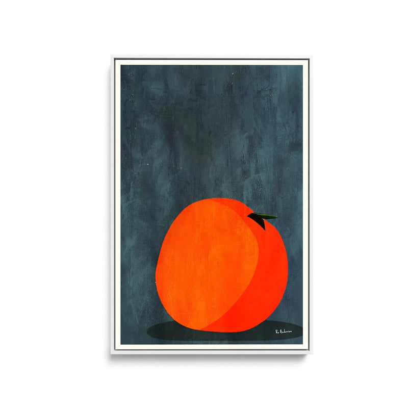Calmly Sleeping Apple by Bo Anderson - Stretched Canvas Print or Framed Fine Art Print - Artwork I Heart Wall Art Australia 