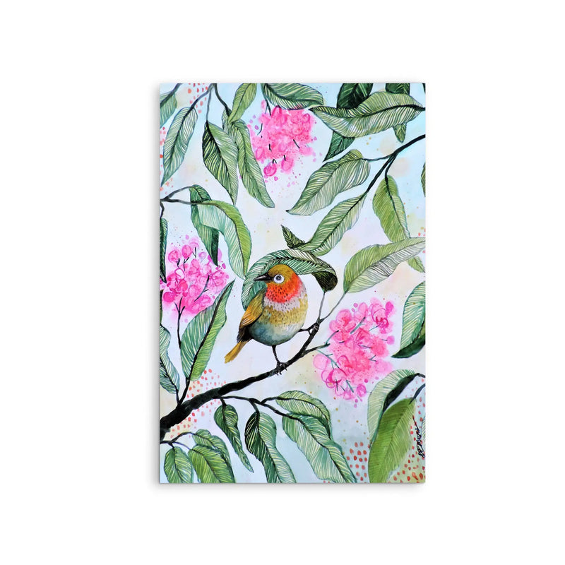 Ce Que Tu Entends, Cest Mon Coeur by Jouant Sylvie Demers - Stretched Canvas Print or Framed Fine Art Print - Artwork I Heart Wall Art Australia 