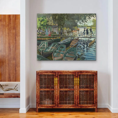 Claude Monet's Bathers at La Grenouillère (1896) I Heart Wall Art Australia 