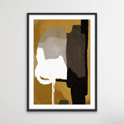 Clue- Abstract Print by Dan Hobday On Paper Or Canvas - I Heart Wall Art