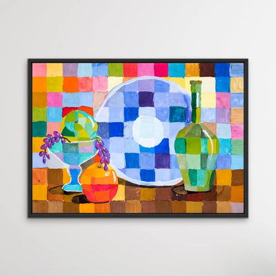 Come For Lunch - Colourful Still Life by Valentin Ivansov - I Heart Wall Art