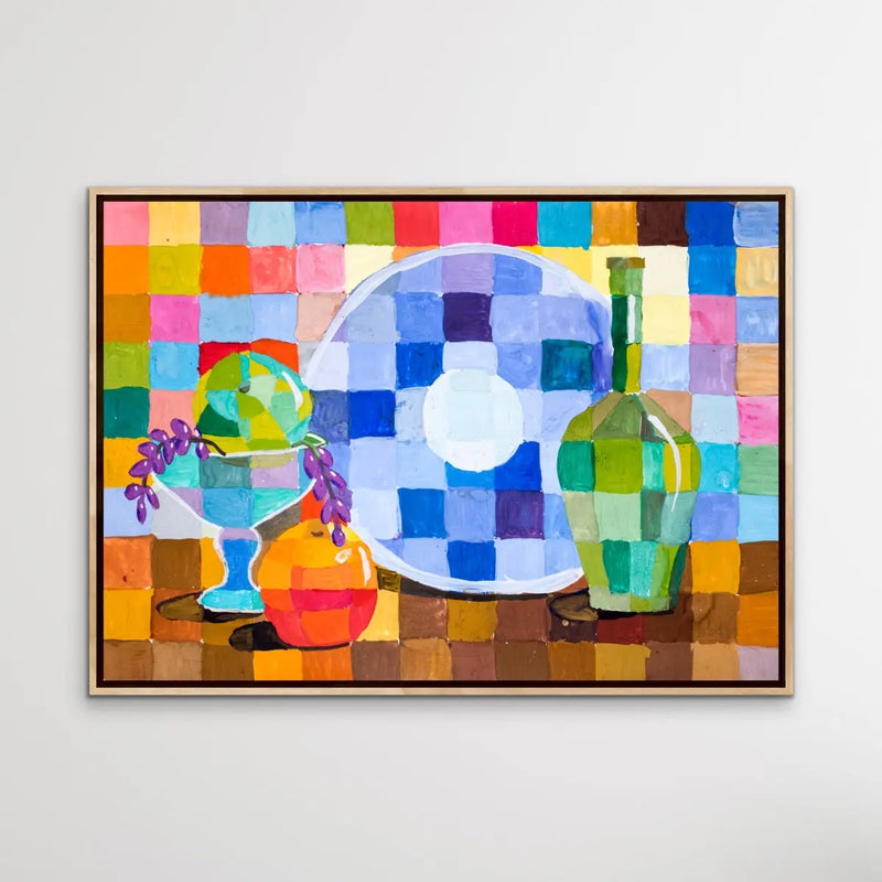 Come For Lunch - Colourful Still Life by Valentin Ivansov - I Heart Wall Art