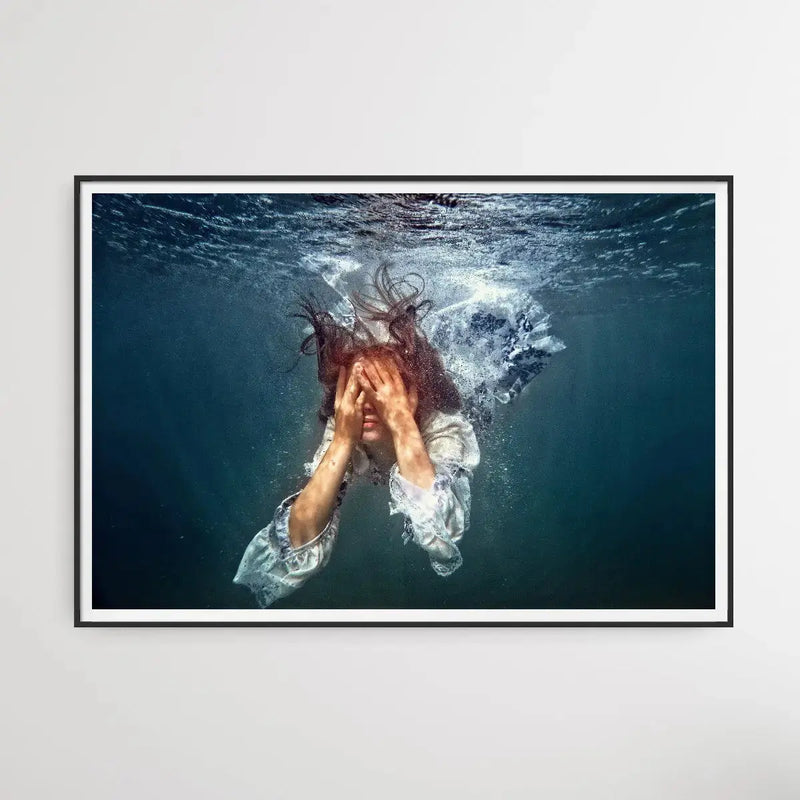 Do not cry, Alice by Dmitry Laudin - Underwater Photographic Print - I Heart Wall Art