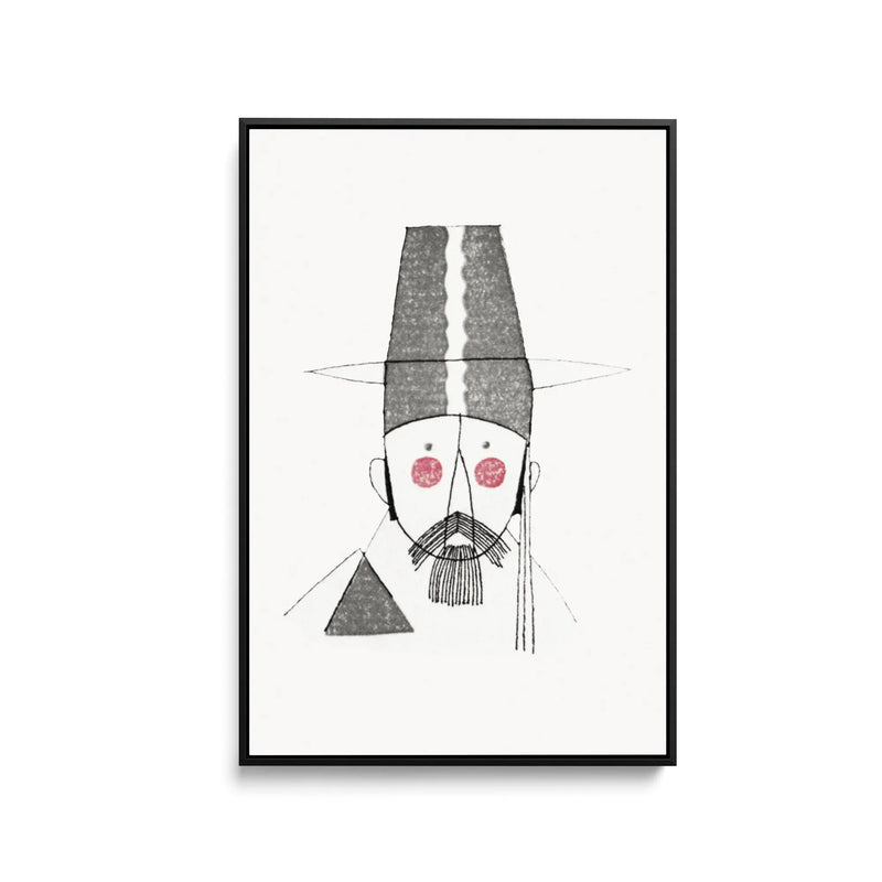 Dubbele pagina (1921) 2 by Charles Martin- Stretched Canvas Print or Framed Fine Art Print I Heart Wall Art Australia 