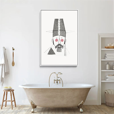 Dubbele pagina (1921) 2 by Charles Martin- Stretched Canvas Print or Framed Fine Art Print I Heart Wall Art Australia 