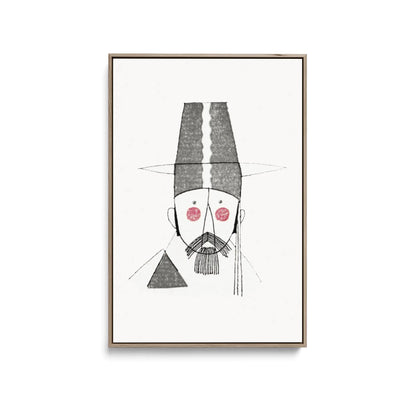 Dubbele pagina (1921) 2 by Charles Martin- Stretched Canvas Print or Framed Fine Art Print I Heart Wall Art Australia 