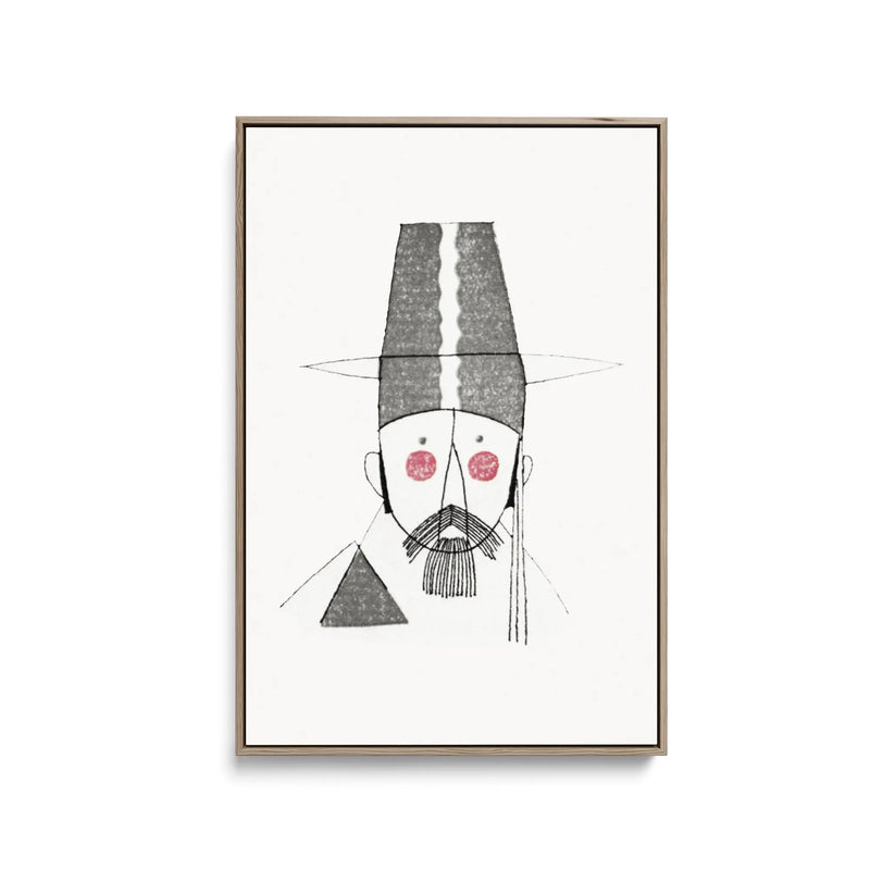 Dubbele pagina (1921) 2 by Charles Martin- Stretched Canvas Print or Framed Fine Art Print I Heart Wall Art Australia 