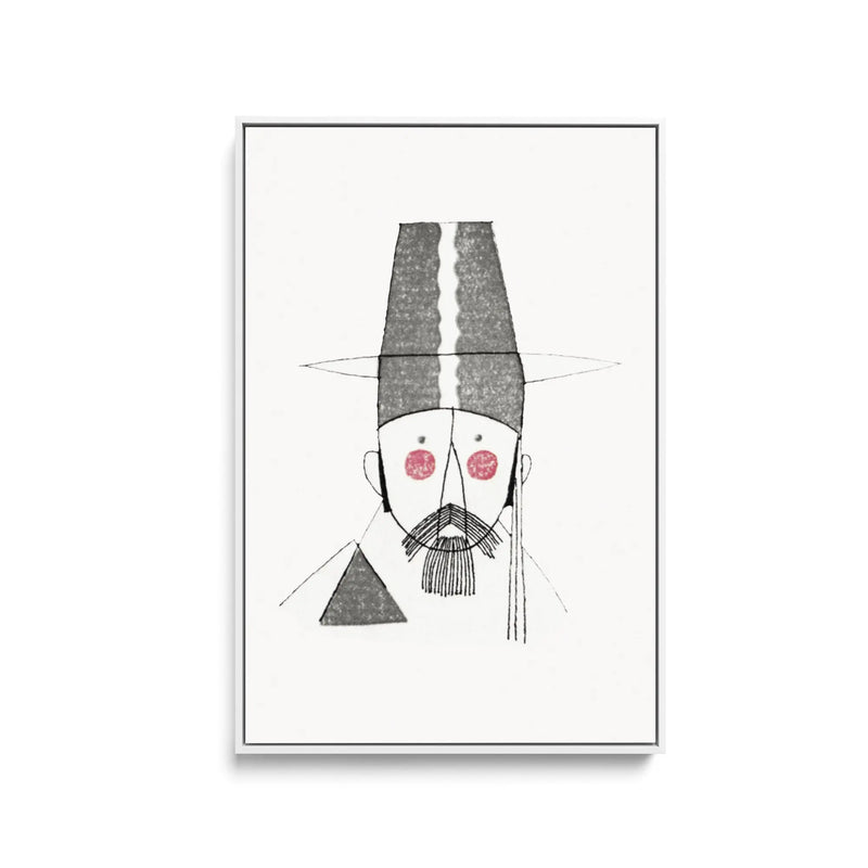 Dubbele pagina (1921) 2 by Charles Martin- Stretched Canvas Print or Framed Fine Art Print I Heart Wall Art Australia 