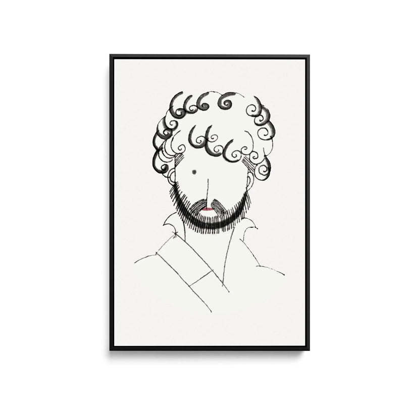 Dubbele pagina (1921) by Charles Martin- Stretched Canvas Print or Framed Fine Art Print I Heart Wall Art Australia 