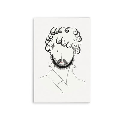 Dubbele pagina (1921) by Charles Martin- Stretched Canvas Print or Framed Fine Art Print I Heart Wall Art Australia 