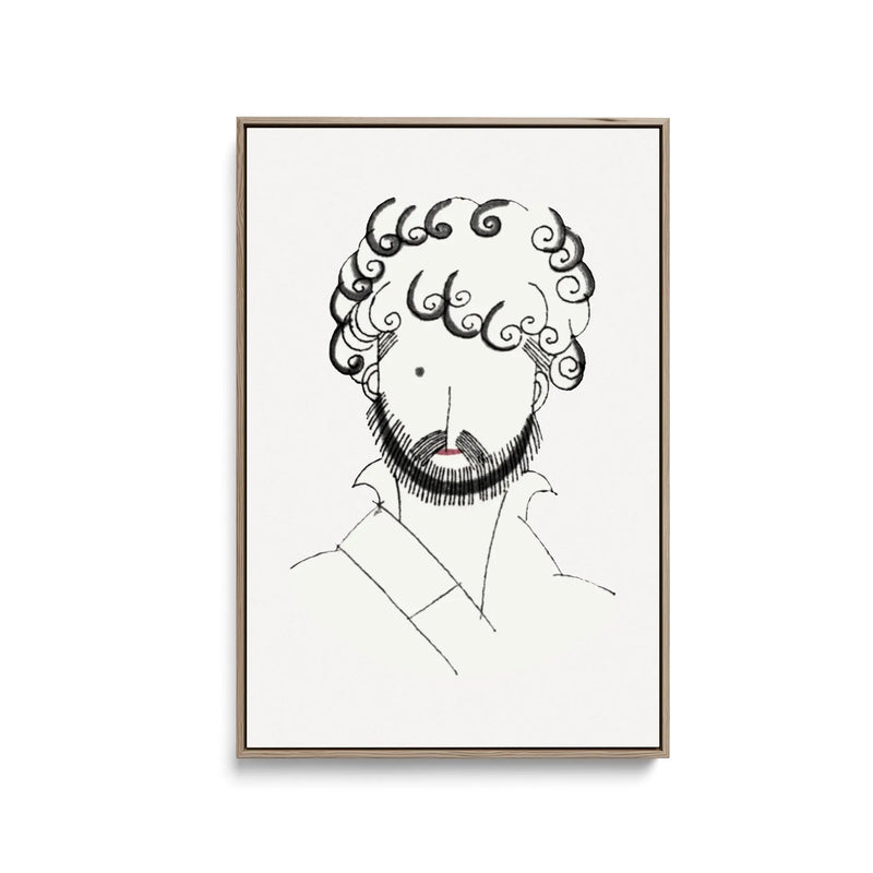 Dubbele pagina (1921) by Charles Martin- Stretched Canvas Print or Framed Fine Art Print I Heart Wall Art Australia 