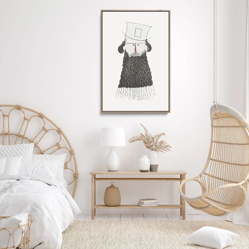 Dubbele pagina (1921) fashion plate by Charles Martin- Stretched Canvas Print or Framed Fine Art Print I Heart Wall Art Australia 