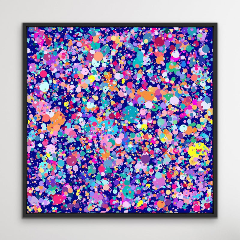 Edie Fogarty - Confetti Colourful Abstract Original Artwork Print - I Heart Wall Art