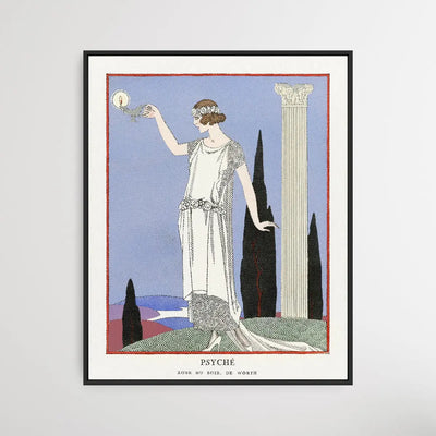 Evening Dress (1921) by George Barbier I Heart Wall Art Australia 