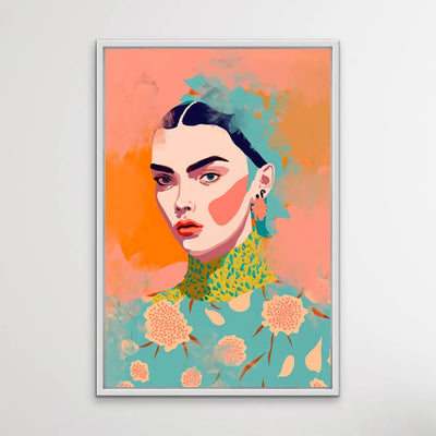 Fashion Moments - Colourful Illustration by TreeChild Available as a Canvas or Paper Print I Heart Wall Art Australia 