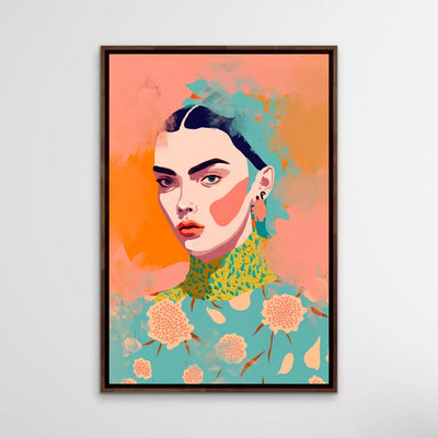 Fashion Moments - Colourful Illustration by TreeChild Available as a Canvas or Paper Print I Heart Wall Art Australia 