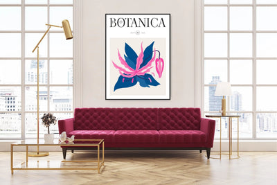Floral Botanica Number 10 - Floral Poster Style Print Collection - I Heart Wall Art