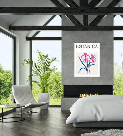 Floral Botanica Number 15 - Floral Poster Style Print Collection - I Heart Wall Art