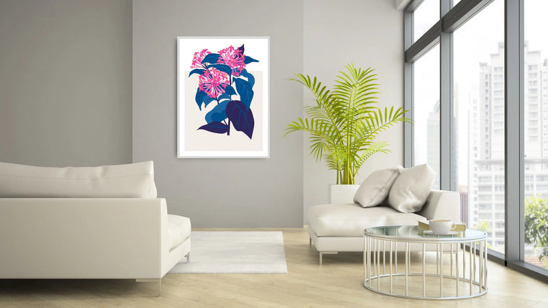 Floral Botanica Number 17 - Floral Poster Style Print Collection I Heart Wall Art Australia 