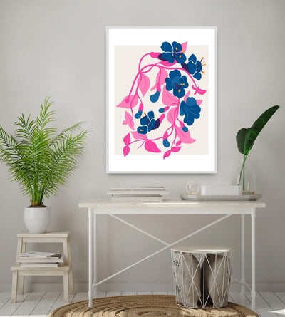 Floral Botanica Number 19 - Floral Poster Style Print Collection I Heart Wall Art Australia 