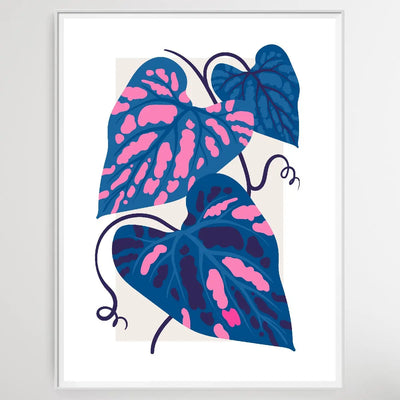 Floral Botanica Number 2 - Floral Poster Style Print Collection I Heart Wall Art Australia 