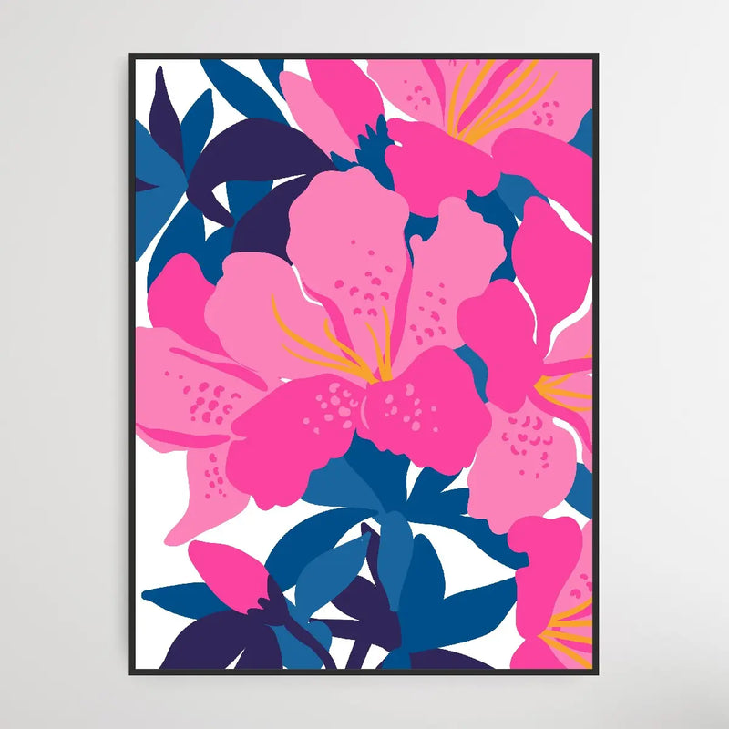 Floral Botanica Number 21 - Floral Poster Style Print Collection I Heart Wall Art Australia 