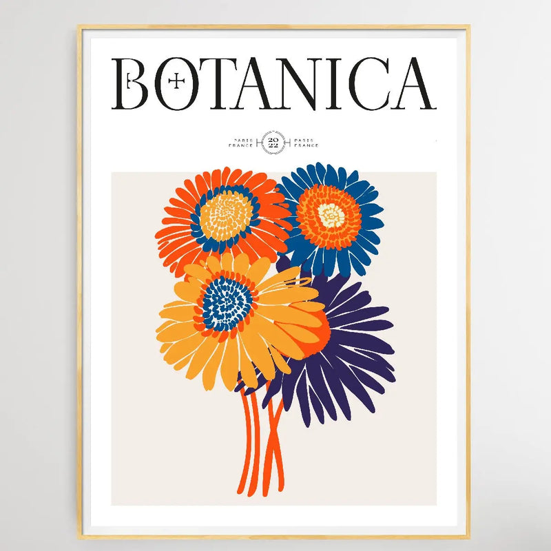 Floral Botanica Number 23 - Floral Poster Style Print Collection - I Heart Wall Art