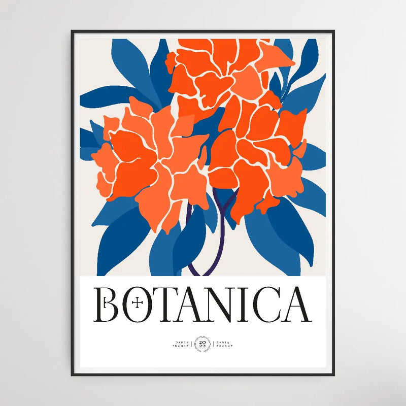 Floral Botanica Number 24 - Floral Poster Style Print Collection - I Heart Wall Art
