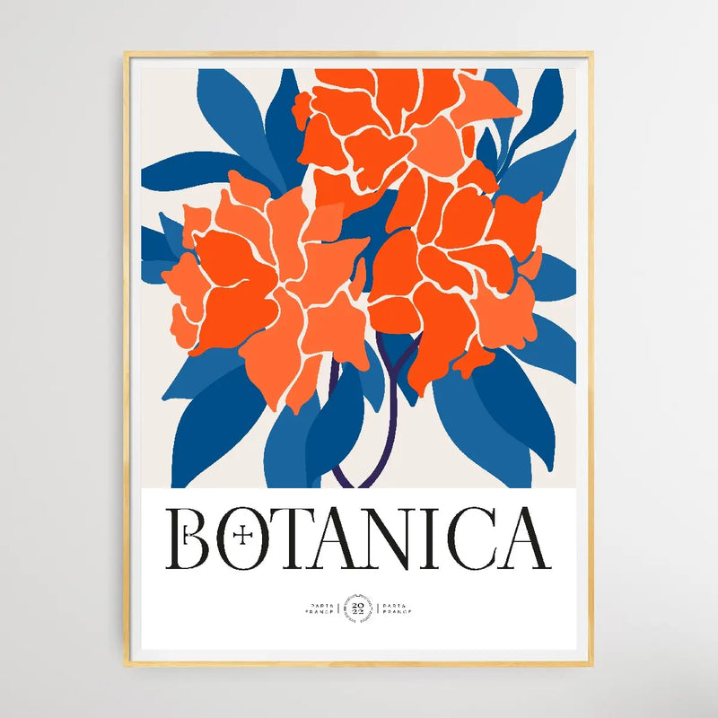 Floral Botanica Number 24 - Floral Poster Style Print Collection - I Heart Wall Art