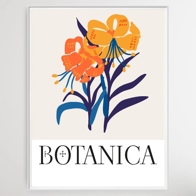 Floral Botanica Number 26 - Floral Poster Style Print Collection I Heart Wall Art Australia 