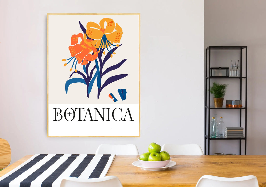 Floral Botanica Number 27 Floral Poster Style Print Collection - Main Image