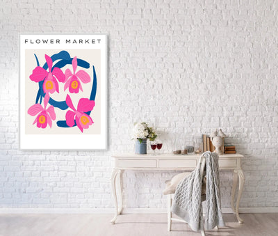 Floral Botanica Number 28 - Floral Poster Style Print Collection - I Heart Wall Art