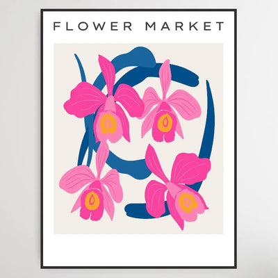 Floral Botanica Number 28 - Floral Poster Style Print Collection - I Heart Wall Art