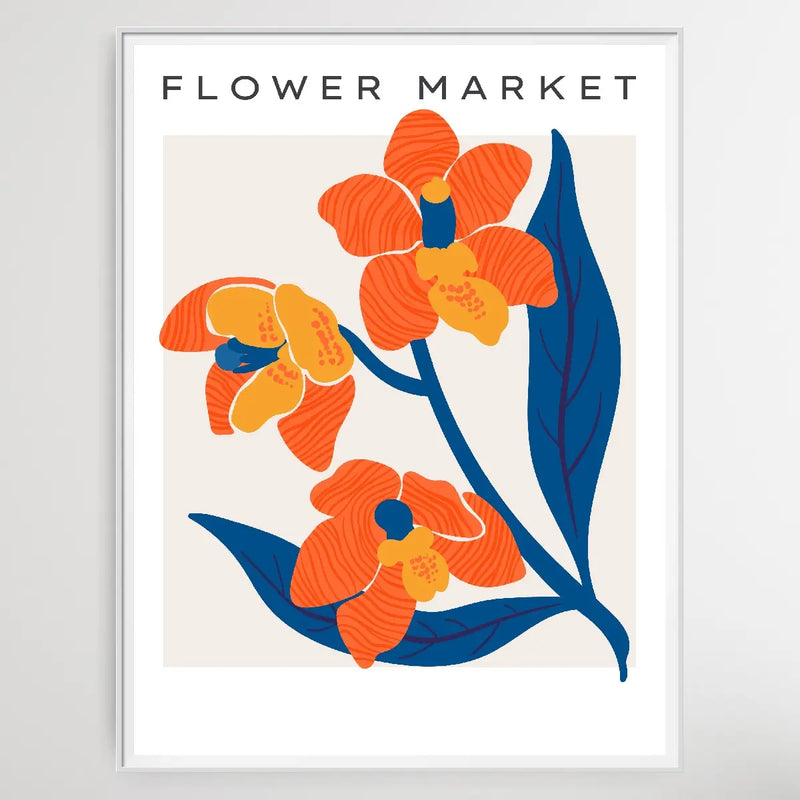 Floral Botanica Number 29 - Floral Poster Style Print Collection - I Heart Wall Art