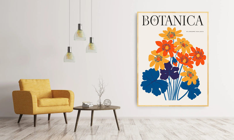 Floral Botanica Number 4 - Floral Poster Style Print Collection I Heart Wall Art Australia 