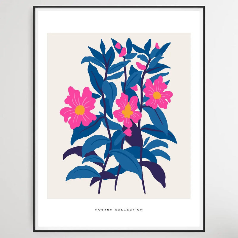 Floral Botanica Number 7 - Floral Poster Style Print Collection - I Heart Wall Art