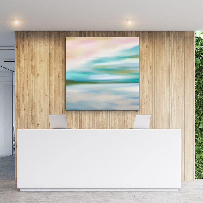 Forever - Print of Original Abstract Artwork by Edie Fogarty - I Heart Wall Art