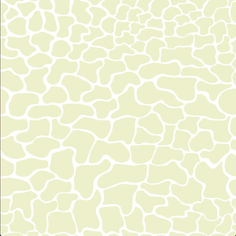Giraffe Spot In Yellow - Peel and Stick Removable Wallpaper I Heart Wall Art Australia 