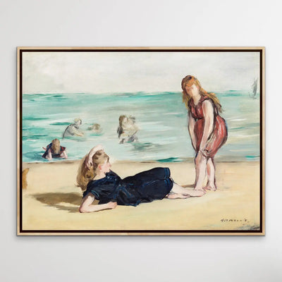 Girls on the Beach 1868 by Edouard Manet - I Heart Wall Art